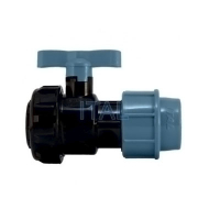 Кран шаров. для ПНД труб компрес. внутр.рез. 32*3/4 ITAL/SPEKTR