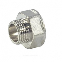 Переходник 1*3/4 г/ш с ребордой лат ShS 1/10