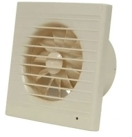 Вентилятор D100 осевой вытяжной ВИЕНТО STILL 100С ivory (слон.кость)