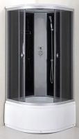 Душ.каб.900*900*2150 выс.акр.поддон,тон.ст.,р.душ ,полочка.,NG-2508-14 Душ.каб.900*900*2150 выс.акр.поддон,тон.ст.,р.душ ,полочка.,NG-2508-14