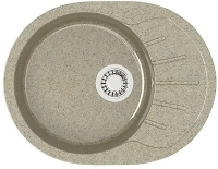 Мойка Модель 10 (песоч.) матовая 575x440x215 с сифоном GOTA ROCIO