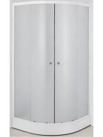 Душ.уг.900*900*1950 низ.акр.поддон,мат.кал.ст.,профиль хром, NG-007-08N