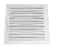 Решетка вентиляционная 170*240 металл. РМ1724 белая 1/50, ЭКО, без сетки