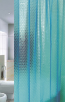 Шторка д/ванной 180*180см Zalel 3D эффект, YQL-3D-008 Cyan Шторка д/ванной 180*180см Zalel 3D эффект, YQL-3D-008 Cyan