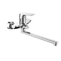 Смеситель Мурс д/ванны шар. с изливом L-30см. 11135 латунь хром GOLDEN FOX 1/10