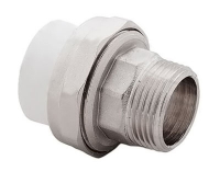 Муфта комб. разъем. штуцер 25*3/4 РосТурПласт 1/10/120