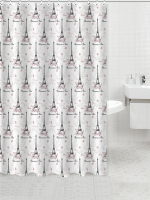 Шторка д/ванной 180*/200 Zalel полиэстер cy-213774 Шторка д/ванной 180*/200 Zalel полиэстер cy-213774