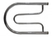 Полотенцесушитель Фокстрот-ПЛ-1 320*600 1" GR (телескоп.б/кольца)