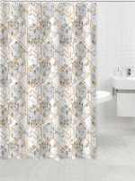 Шторка д/ванной 180*/200 Zalel полиэстер cy-213720 Шторка д/ванной 180*/200 Zalel полиэстер cy-213720