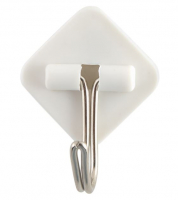 Крючок самоклеящийся Delphinium "Ромб", 5 шт, блистер