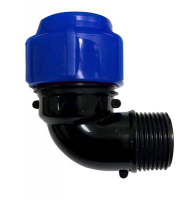 Отвод наруж.резьба 25*1 обж. Спектр