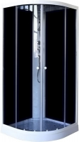 Душ.кабина 90*90*210 низкий поддон, перед.тон.стекло, заднее черное ст. матовый хром профиль EС931 PARLY (4 части) Душ.кабина 90*90*210 низкий поддон, перед.тон.стекло, заднее черное ст. матовый хром профиль EС931 PARLY (4 части)