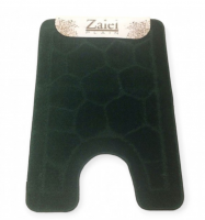 Коврик д/туалета 57*80см Zalel B с.зелёный