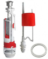 Арматура д/бачка 2-х кноп. хром ниж/подв ИНКОЭР D40 531678 (и-сб2м-нпрНрф-аа-в 43-34) 1/20