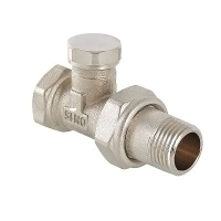 Клапан настроечный VALTEC, для радиатора, прямой 3/4"