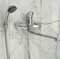 Смеситель д/ванны шар. с изливом L-30см. перекл.душа G164710 d40 Salamanca GOTA ROCIO® 1/10 Смеситель д/ванны шар. с изливом L-30см. перекл.душа G164710 d40 Salamanca GOTA ROCIO® 1/10