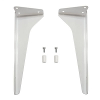 Кронштейн д/умывальника 2-й величины сталь 24см комплект