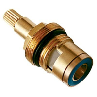 Кран букса 1/2 кер. 20 шлиц Cr-AB24 Z20 (компл.2шт) цена за комплект Iddis