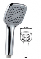 Лейка д/душа 1-реж. d95мм прямоуг.ABS пластик G9280 GOTA ROCIO®(28) европодвес 1/50