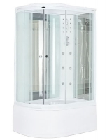 Душ.каб.1200*800*2200R выс.акр.поддон,полосат.ст. NG-710-01RN