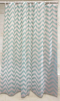 Шторка д/ванной 180*180см PV-114 зигзаги "Сантис"