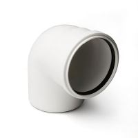 Отвод 110 угол 87 малошумная для внутр.канал. ELITE 1/40