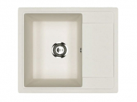 Мойка Модель GR 575-001 (бел) матовая SOFT-TOUCH 575*495*190 с сифоном GOTA ROCIO