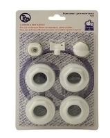 Комплект д/радиатора 1/2 без кронштейна 