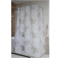 Шторка д/ванной 180*200 Zalel полиэстер с кольцами Gullerin dansi-о1065