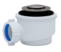 Сифон д/душ.поддона 1 1/2*50/60 клик-клак, хром Ани Пласт Е410СL 1/12