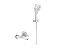 Смеситель д/ванны шар. с коротким изливом, литой 094763-1 Гармония белый GOTA ROCIO® 1/10