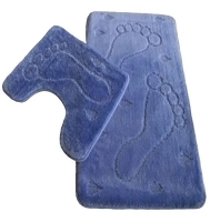 Набор ковриков д/ванной 2 предмета 55*90/45*55 Zalel L.BLUE