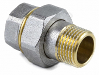 Соединитель американка 1/2 г/ш лат никель Aquasfera 9013-01