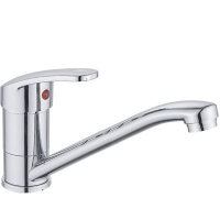 Смеситель д/кухни шар. с длинным изливом (без подводки) 104041-GR d35 GR 1/10