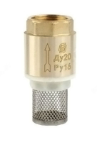 Клапан обратный с сеткой 1 1/4