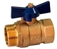 Кран шар баб. 3/4 г/ш лат ZOX 1/12/120