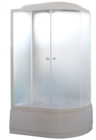 Душ.кабина 80*120*215 высокий поддон, мат.стекло EF1221L PARLY 3 части