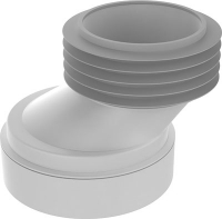 Манжета унитазная эксцентрическая, жёсткая (смещение 40мм), Aquant М0420  / 36