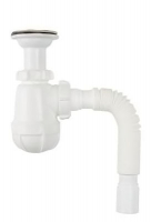 Сифон 1 1/4*40 с гофрой 40*50 Aquant S1010 1/35 (аналог C1010)