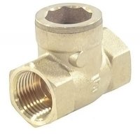 Клапан обратный с латунным сердечником 1/2 г/г +EPDM ShS РАСПРОДАЖА