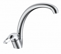 Смеситель д/кухни шар. с высоким изливом креп.гайка G100410 d35 Роса латунь GOTA ROCIO® 1/10