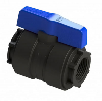 Кран шаров. для ПНД труб компрес. внутр.рез. 1/2*1/2 ITAL/SPEKTR