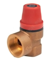 Клапан предохранит c латунным сердечником, угловой 3008-03 1/2" РАСПРОДАЖА