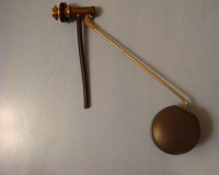 Клапан наполнительный д/бачка унитаза шар с поплавком ТСТК Латунный Тула 1/50 (неразборный)