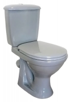 Унитаз-компакт Суперкомпакт серый Эконом (кат.С) (г.Ст.Оскол)