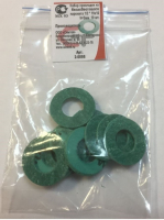 Набор прокладок из безасбестового паронита 1/2 * 19х10 h=2мм (10шт.) (2-0098) 1/100