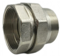 Соединитель американка 1/2 г/ш лат никель Shs