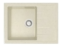 Мойка Анастасия Z150Q2 (беж.) глянец 575x470x215 с сифоном GOTA ROCIO