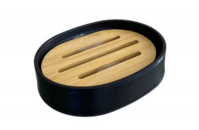 Мыльница настольная черная матовая ZALEL 980471 1/24