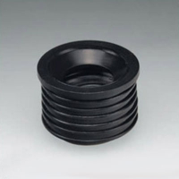 Манжета переходная 25*40 трехлепестковая черная (1-0009) / 131811 1/50/200